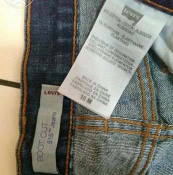 levi made in china