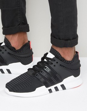 adidas Originals EQT Support Advance Sneakers In Black BB1260 91.42 Pounds + 23% OFF