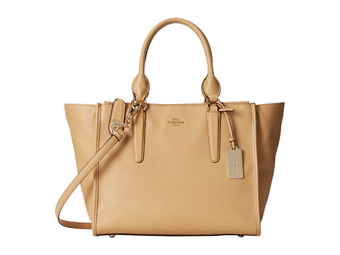 COACH Crossgrain Leather Crosby Carryall 139.99USD + 20% OFF