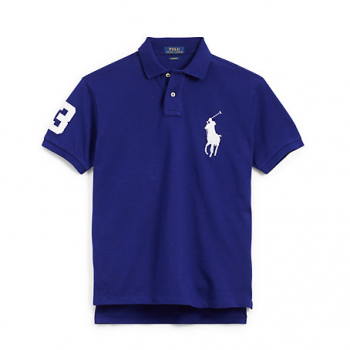 Custom-Fit Big Pony Polo Shirt 69.99USD + 25% OFF