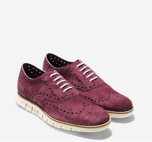 Men's ZERØGRAND Wingtip Oxford 230.95 USD + 33% OFF