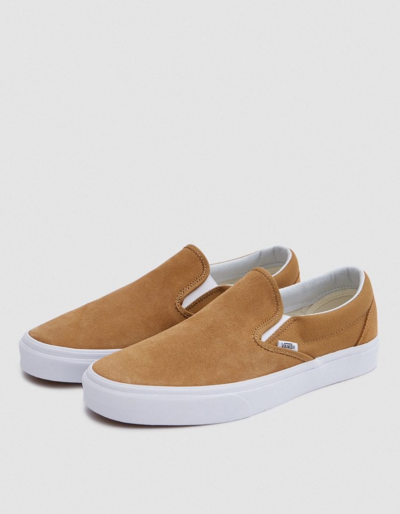 381Vans, Classic Suede Slip-On Shoe - Medal Bronze