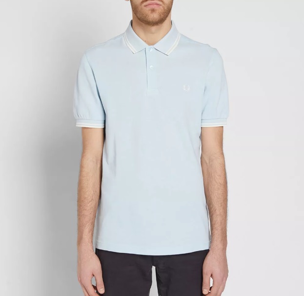 399Fred Perry Twin Tipped Polo