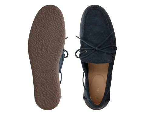 558Saltash Edge Navy Suede