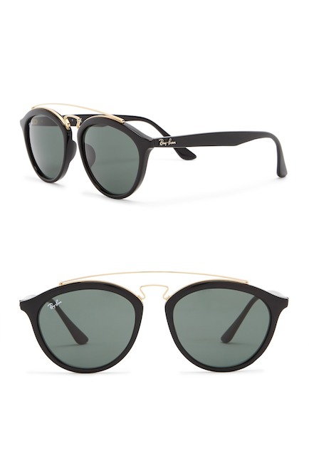 706Ray-Ban - Women's Highstreet 55mm Browbar