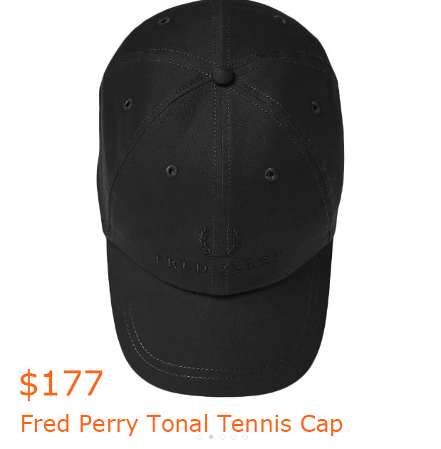 177Fred Perry Tonal Tennis Cap