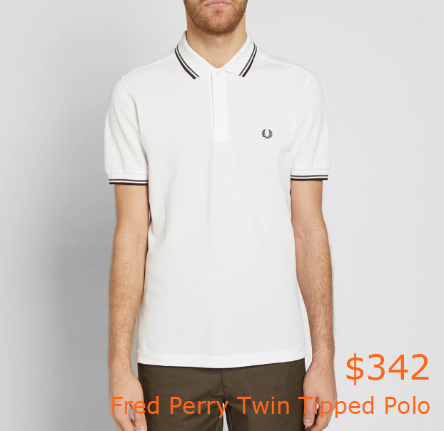 342Fred Perry Twin Tipped Polo 1