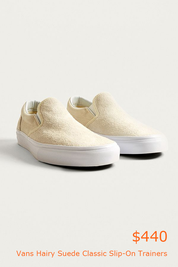 440Vans Hairy Suede Classic Slip-On Trainers