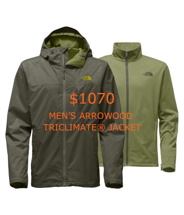 1070MEN’S ARROWOOD TRICLIMATE® JACKET