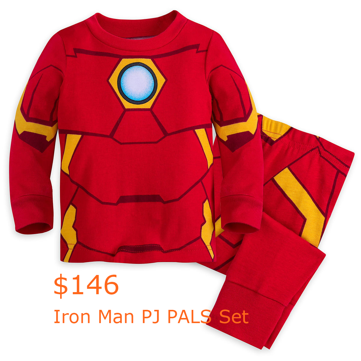 146Iron Man PJ PALS Set