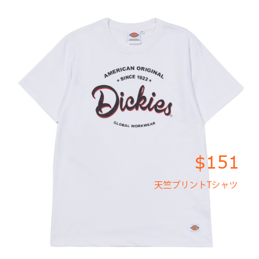 151 天竺プリントTシャツ