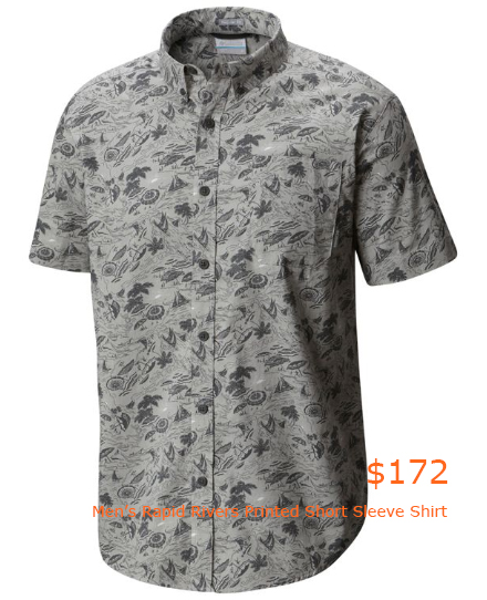 172Men’s Rapid Rivers Printed Short Sleeve Shirt