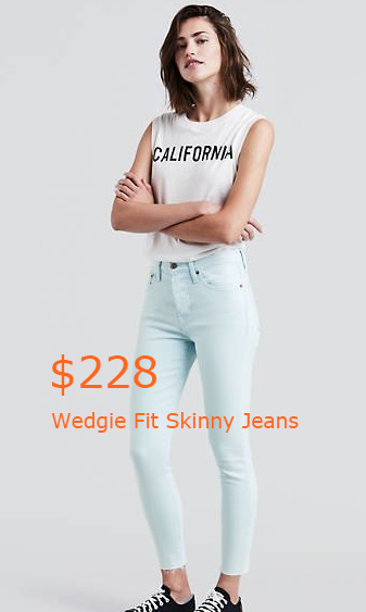 228Wedgie Fit Skinny Jeans