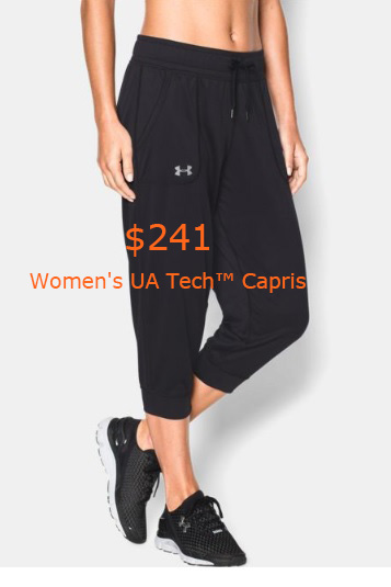 241Women's UA Tech™ Capris