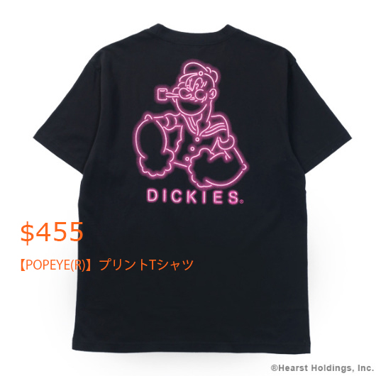 455【POPEYE(R)】プリントTシャツ