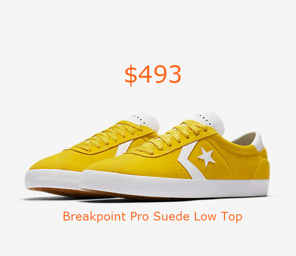 493Converse Breakpoint Pro Suede Low Top