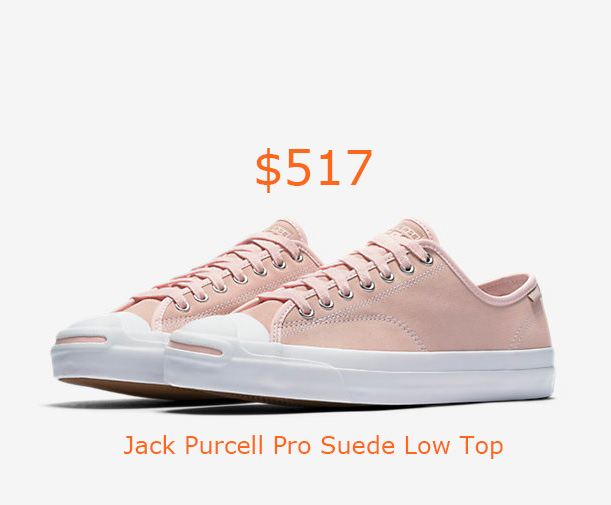 517Converse Jack Purcell Pro Suede Low Top