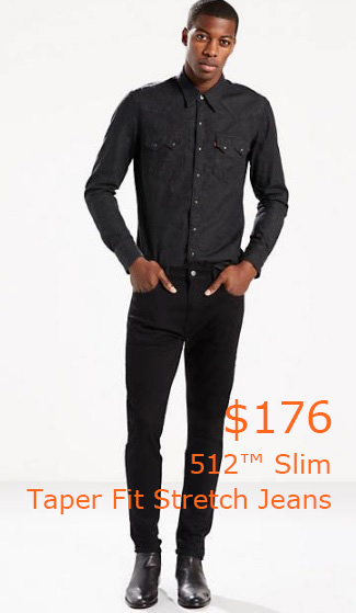 176-512™ Slim Taper Fit Stretch Jeans