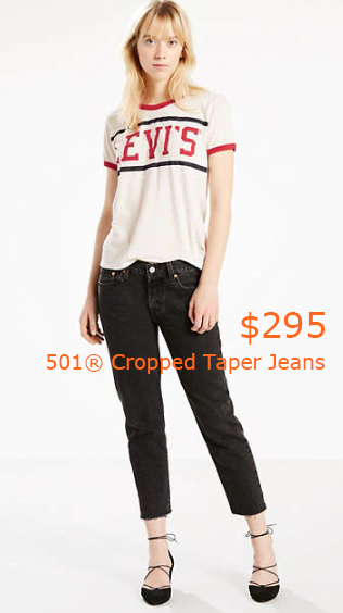 295-501® Cropped Taper Jeans