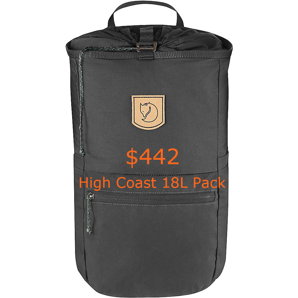 442Fjallraven High Coast 18L Pack