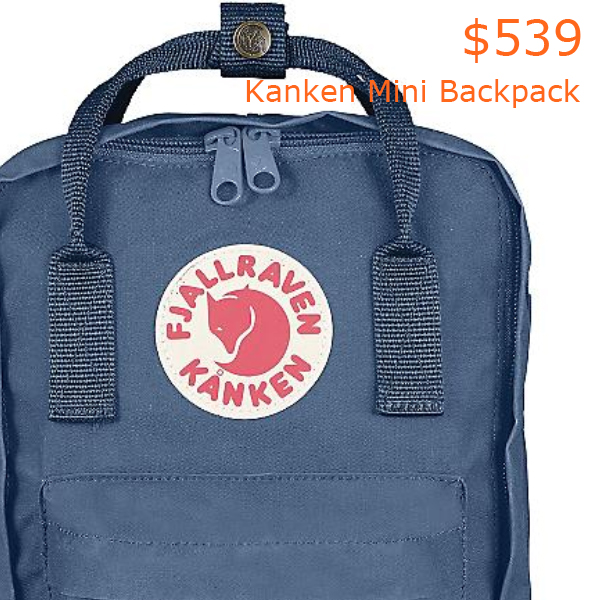 539Fjallraven Kanken Mini Backpack