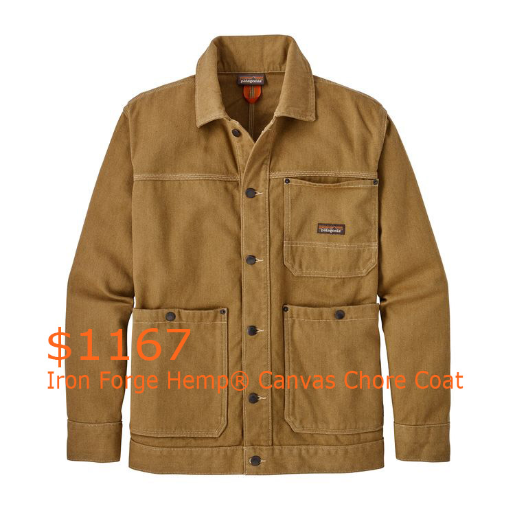 1167Patagonia Men's Iron Forge Hemp® Canvas Chore Coat