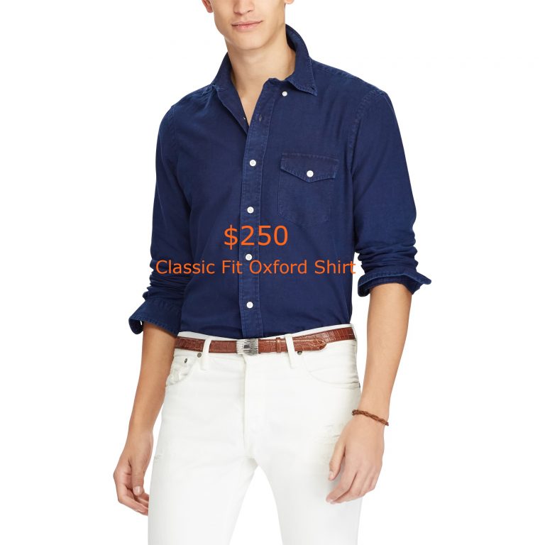 250Classic Fit Oxford Shirt