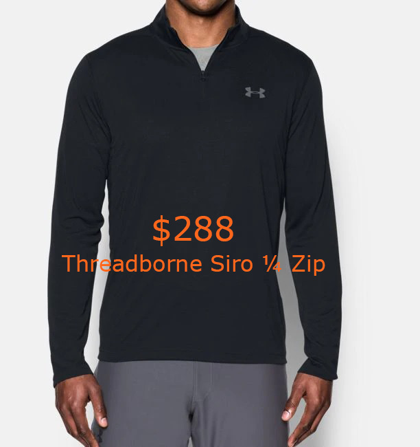 288Men's UA Threadborne Siro ¼ Zip