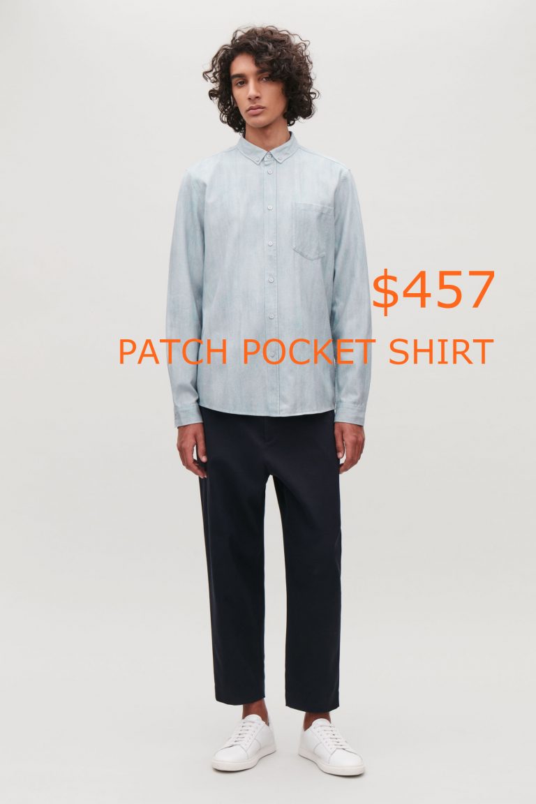 457PATCH POCKET SHIRT