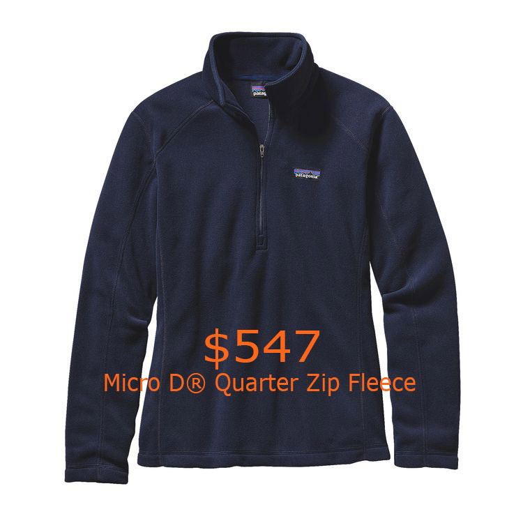 547Patagonia Women's Micro D® Quarter Zip Fleece