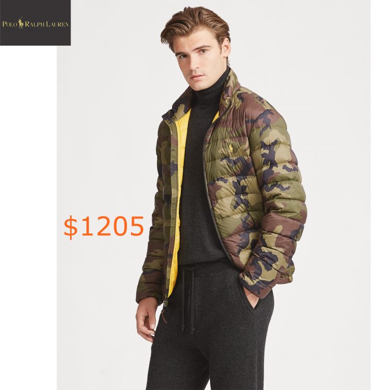 1205Camo Packable Down Jacket