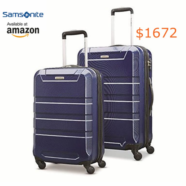 1672Samsonite Invoke 2 Piece Nested Hardside Set (20--24-), Navy Blue