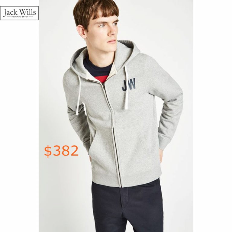 jack wills zip up hoodie ladies