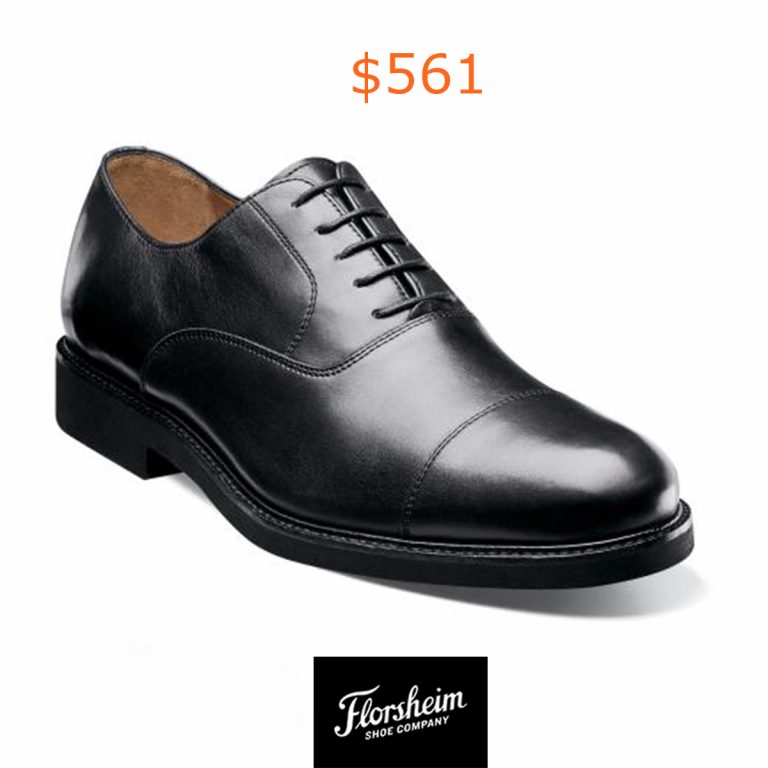 561Black Cap Toe Oxford