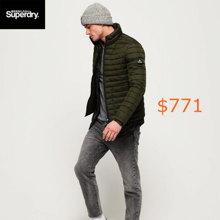 771Superdry Fuji Double Zip Jacket