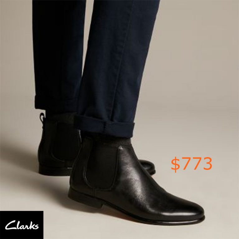 773-75Form Chelsea Black Leather