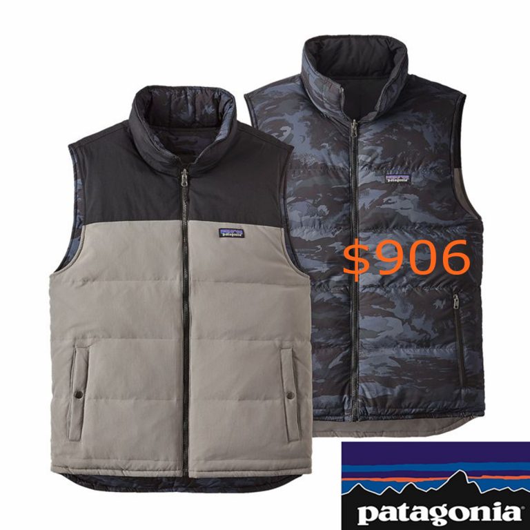 906Patagonia Men's Reversible Bivy Down Vest