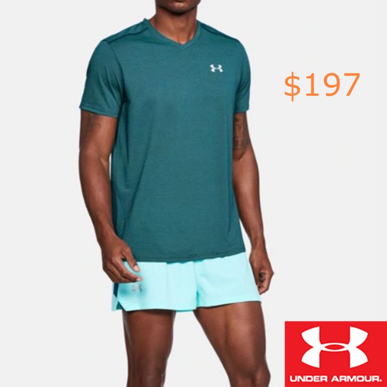 197Men's UA Streaker V-Neck