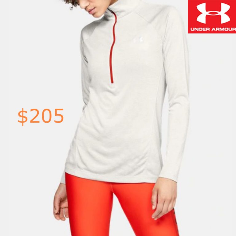 205Women's UA Tech™ Twist ½ Zip