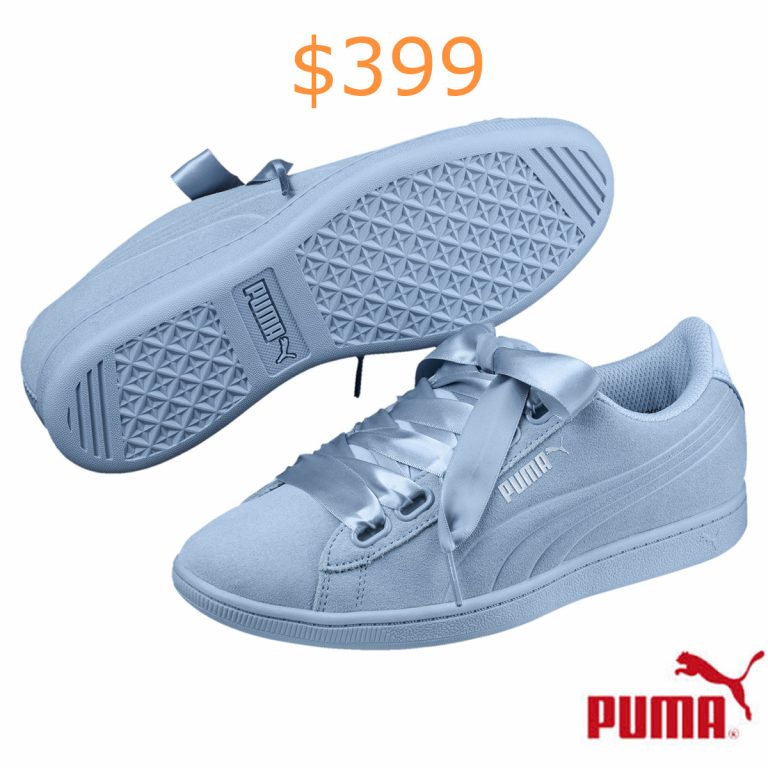 399PUMA Vikky Ribbon Satin Women's Sneakers