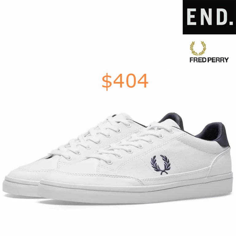 404Fred Perry Deuce Canvas Sneaker