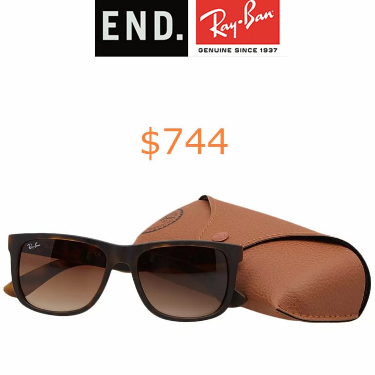 744Ray Ban Justin Sunglasses