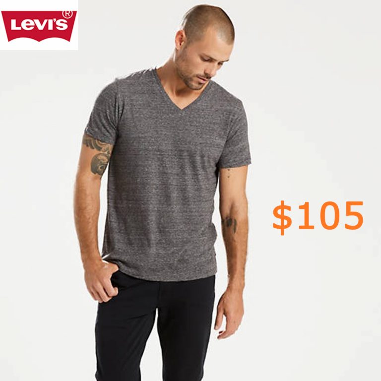 105Classic V-neck Tee Shirt