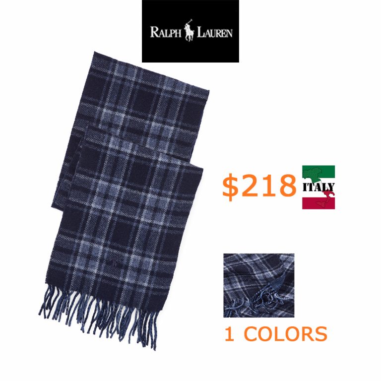 218Reversible Plaid Scarf