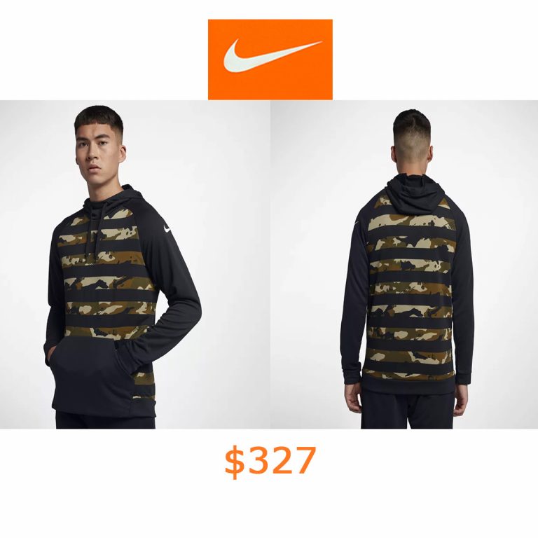 327Nike Dri-FIT Men's Camo Training Hoodie