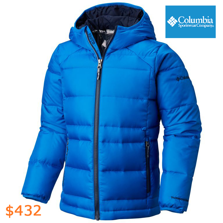 432Boys’ Gold 550 TurboDown Down Jacket