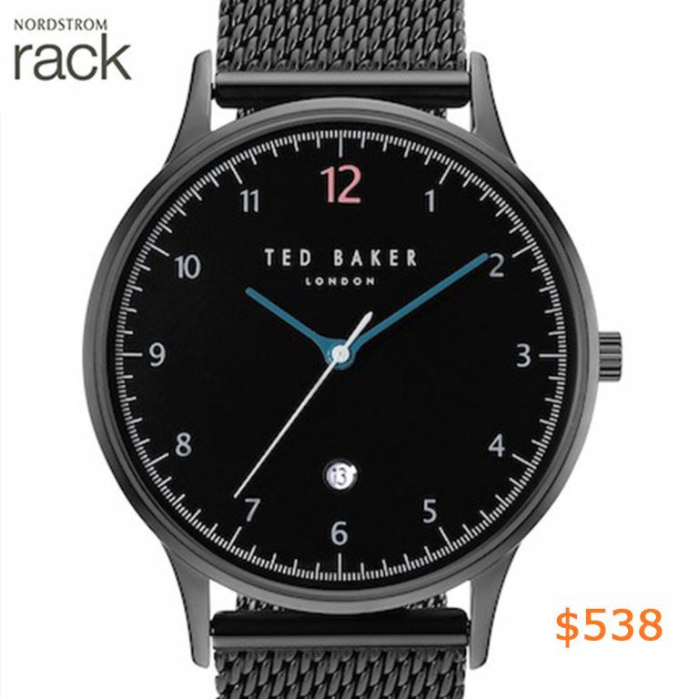 538Ted Baker London - Men's Ethan Mesh Strap Watch