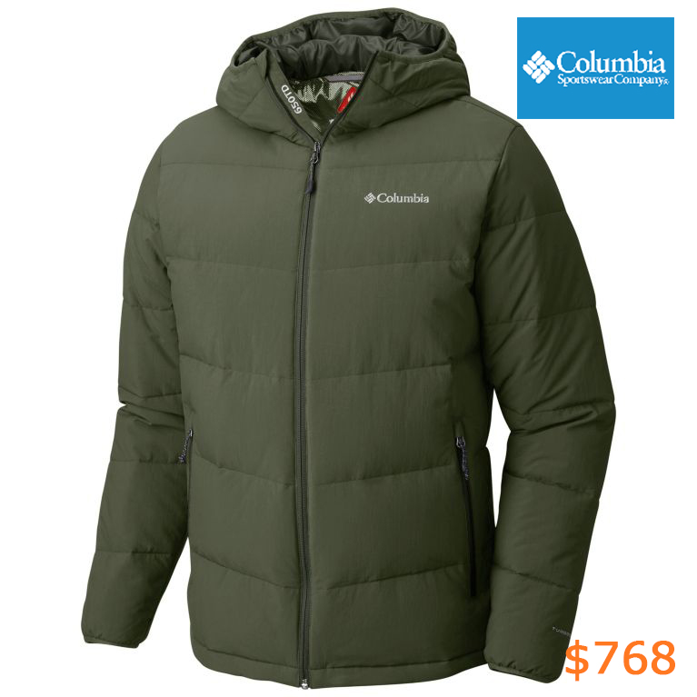 768Men’s Lone Fir 650 TurboDown Warm Hooded Jacket