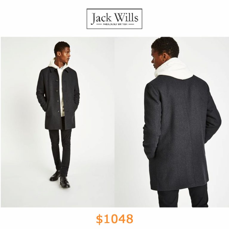 1048ELMWOOD WOOL OVERCOAT