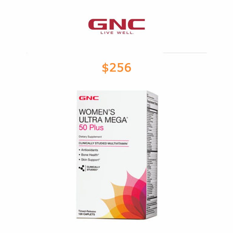 256GNC Women's Ultra Mega 50 Plus Multivitamin 120ct